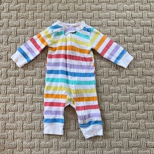 Cotton rainbow play suit